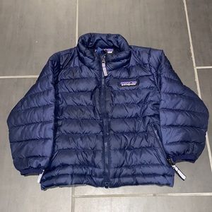 Patagonia size 12-18 months NAVY, down